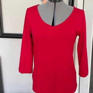 2/$15. Ann Taylor 3/4 sleeve tee. Size M